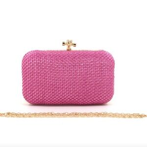 Elegant Pink Clutch Bag